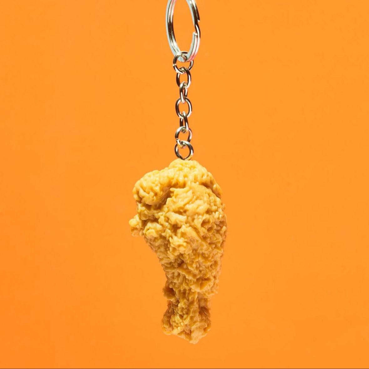 Fried Chicken Keychain Accessory - Fake Food - Keychain