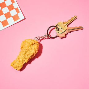 Fried Chicken Keychain Accessory - Fake Food - Keychain