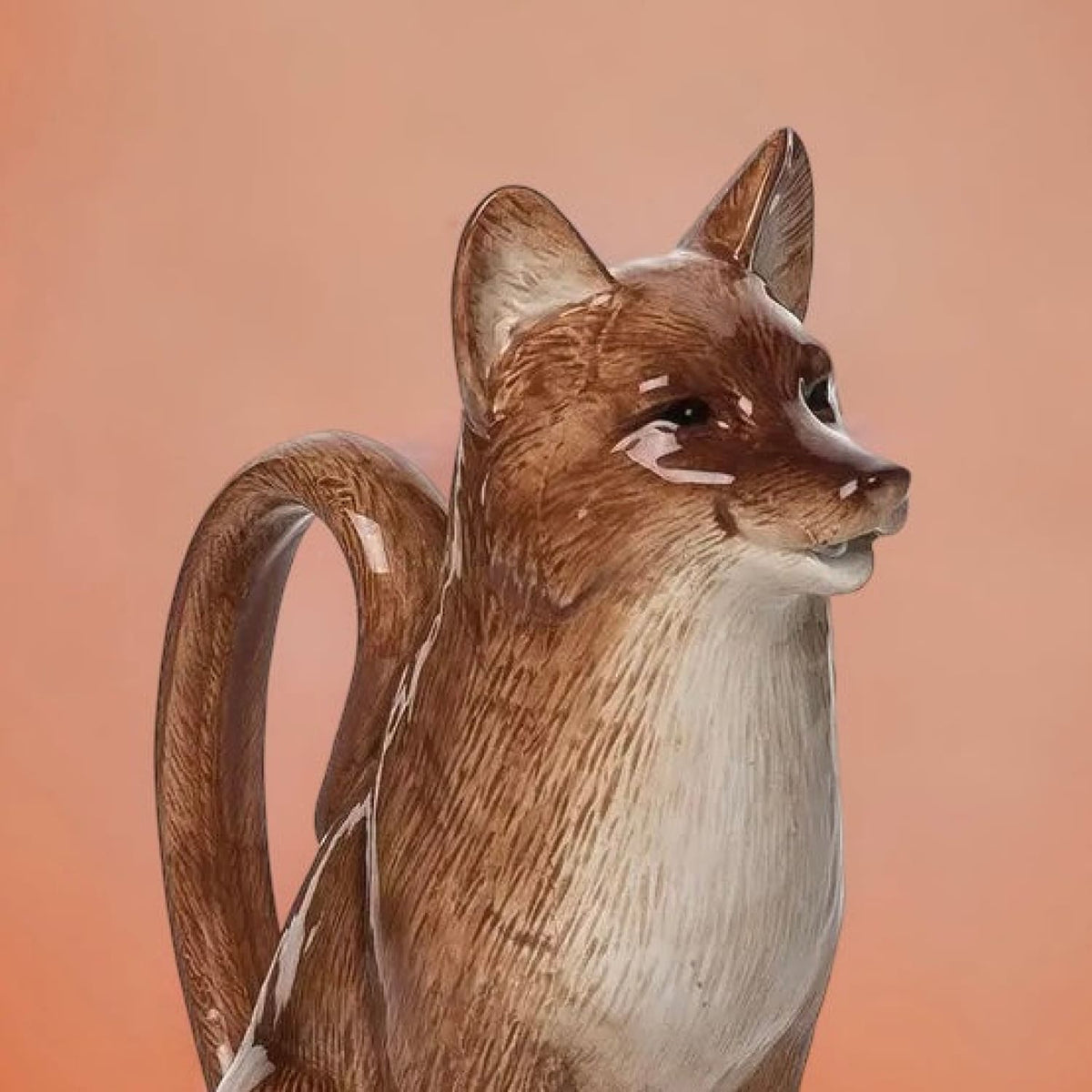 Friendly Fox Decorative Pitcher Decorative Vase - Fox -