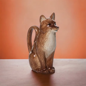 Friendly Fox Decorative Pitcher Decorative Vase - Fox -