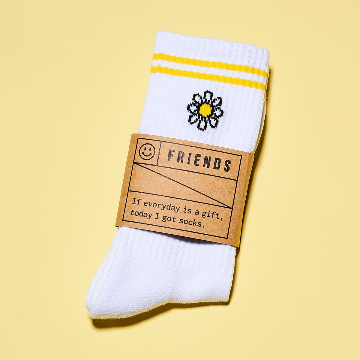 Friends Daisy Socks Athletic Socks - Tube - Daisy - Flower -