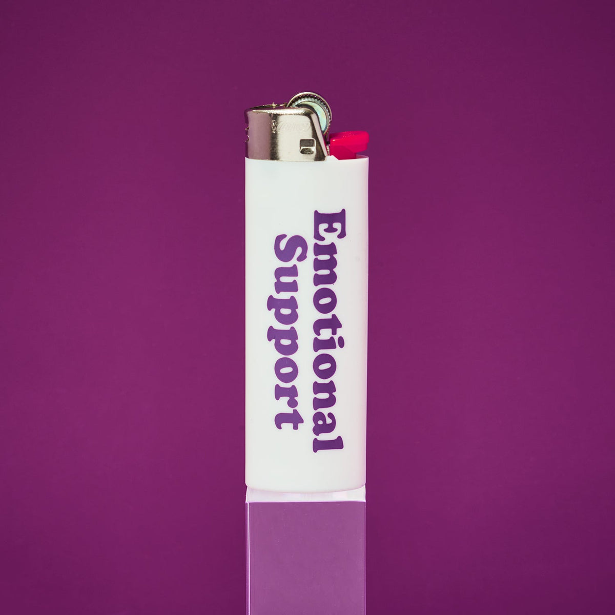 Friends Nyc Bic Lighter - Emotional Support Printed
