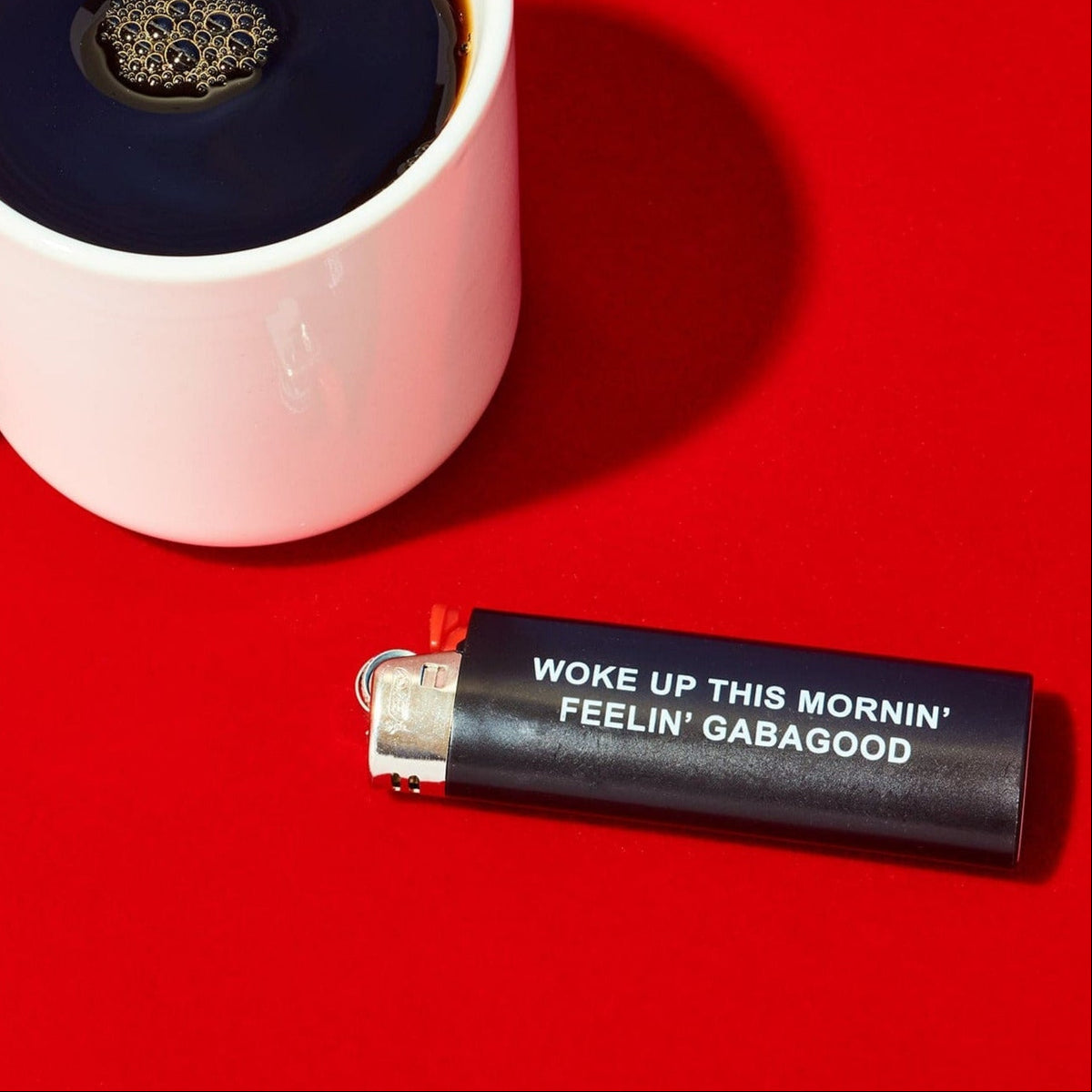 Friends Nyc Black Gabagood Bic Lighter Disposable Lighter