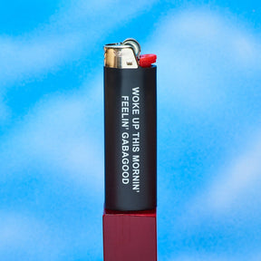 Friends Nyc Black Gabagood Bic Lighter Disposable Lighter