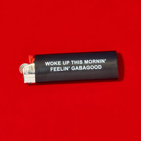 Friends Nyc Black Gabagood Bic Lighter Disposable Lighter