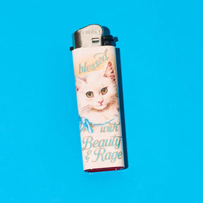 Friends Nyc Blessed with Beauty & Rage Cat Lighter Cat