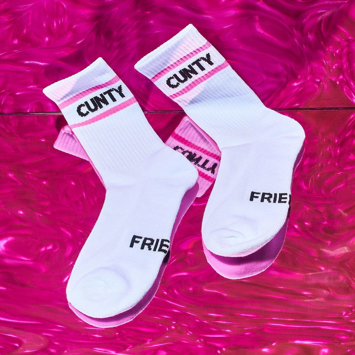 Friends Nyc Cunty Socks - Unisex Cunty - Cute Socks