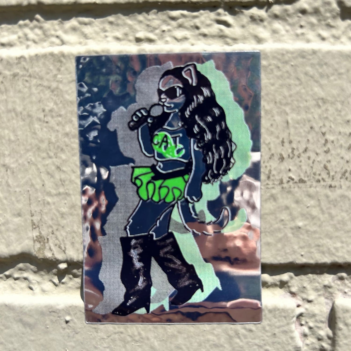 Friends Nyc Die Cut Sticker Brat Cat Brat - Cat