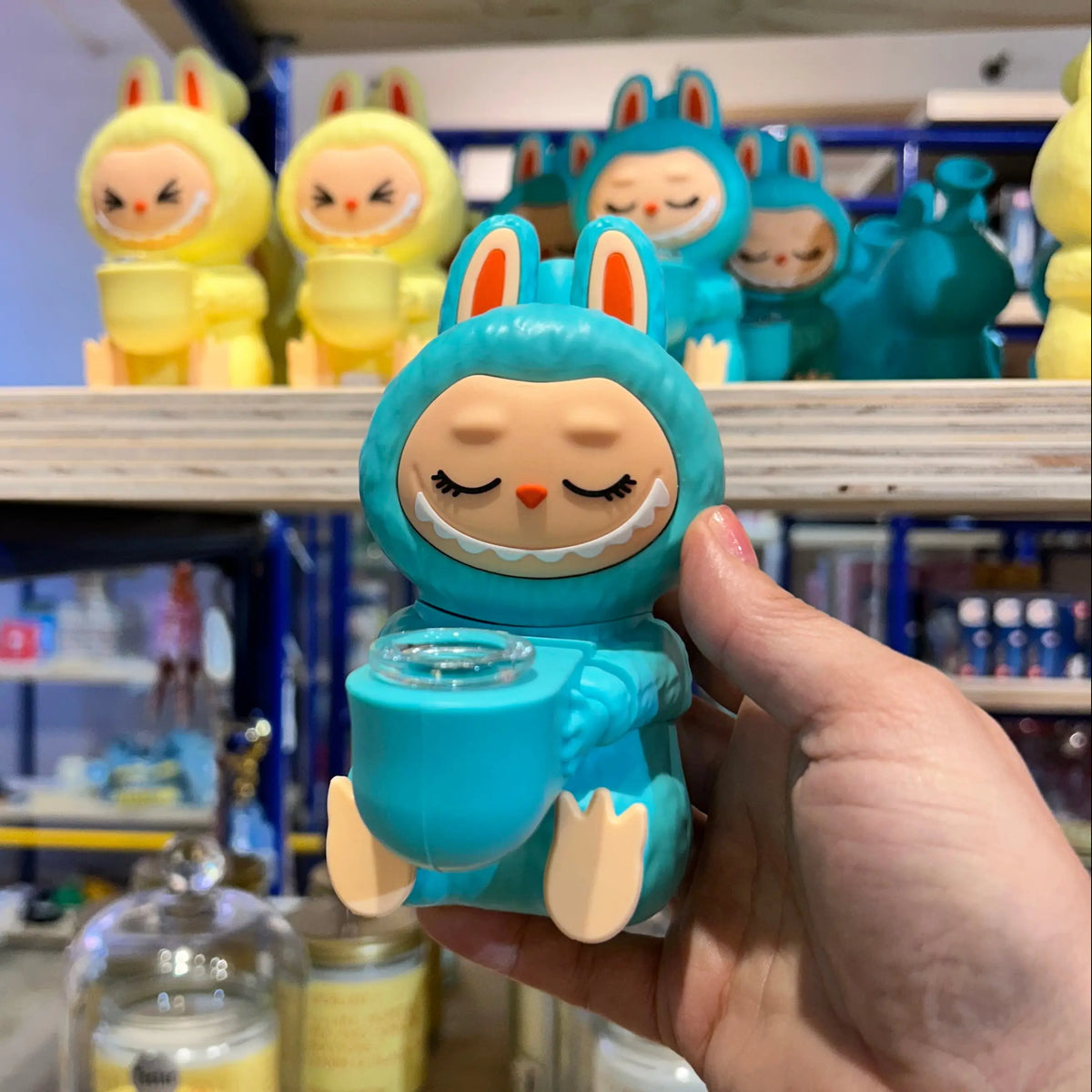 Friends Nyc Labubong Blind Box Labubu Bong - Silicone Water