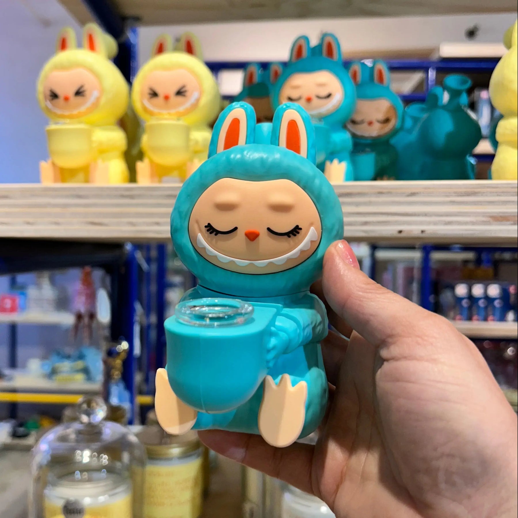 Friends Nyc Labubong Blind Box Labubu Bong - Silicone Water