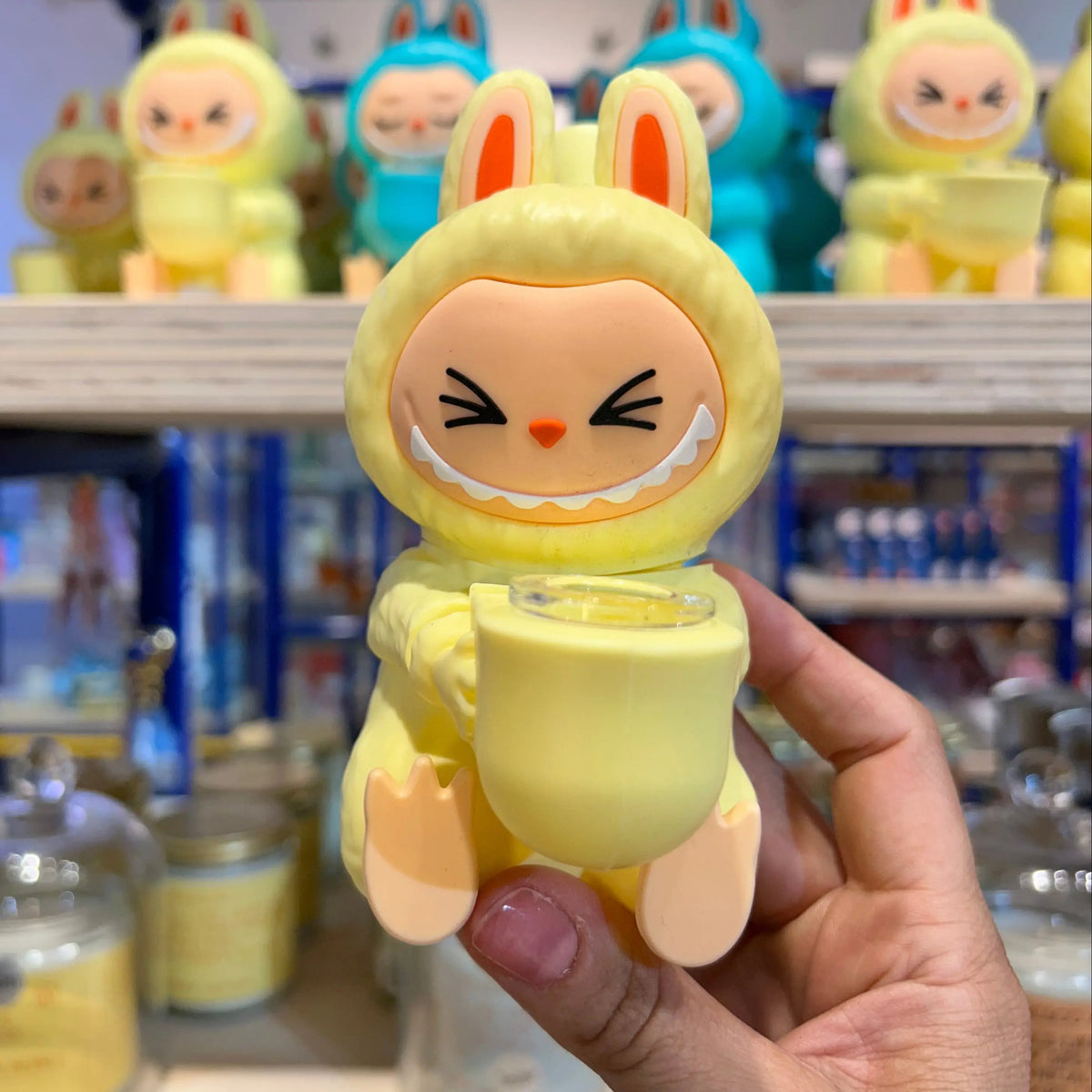 Friends Nyc Labubong Blind Box Labubu Bong - Silicone Water