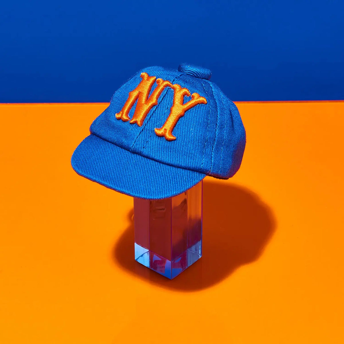 NY Baseball Cap Bag Charm - Mets Knicks Keychain | Friends NYC