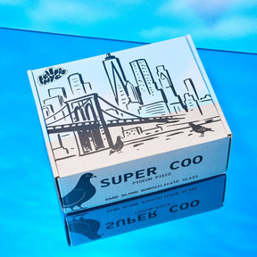 Friends Nyc Pigeon Pipe - Glass | Brooklyn Ny