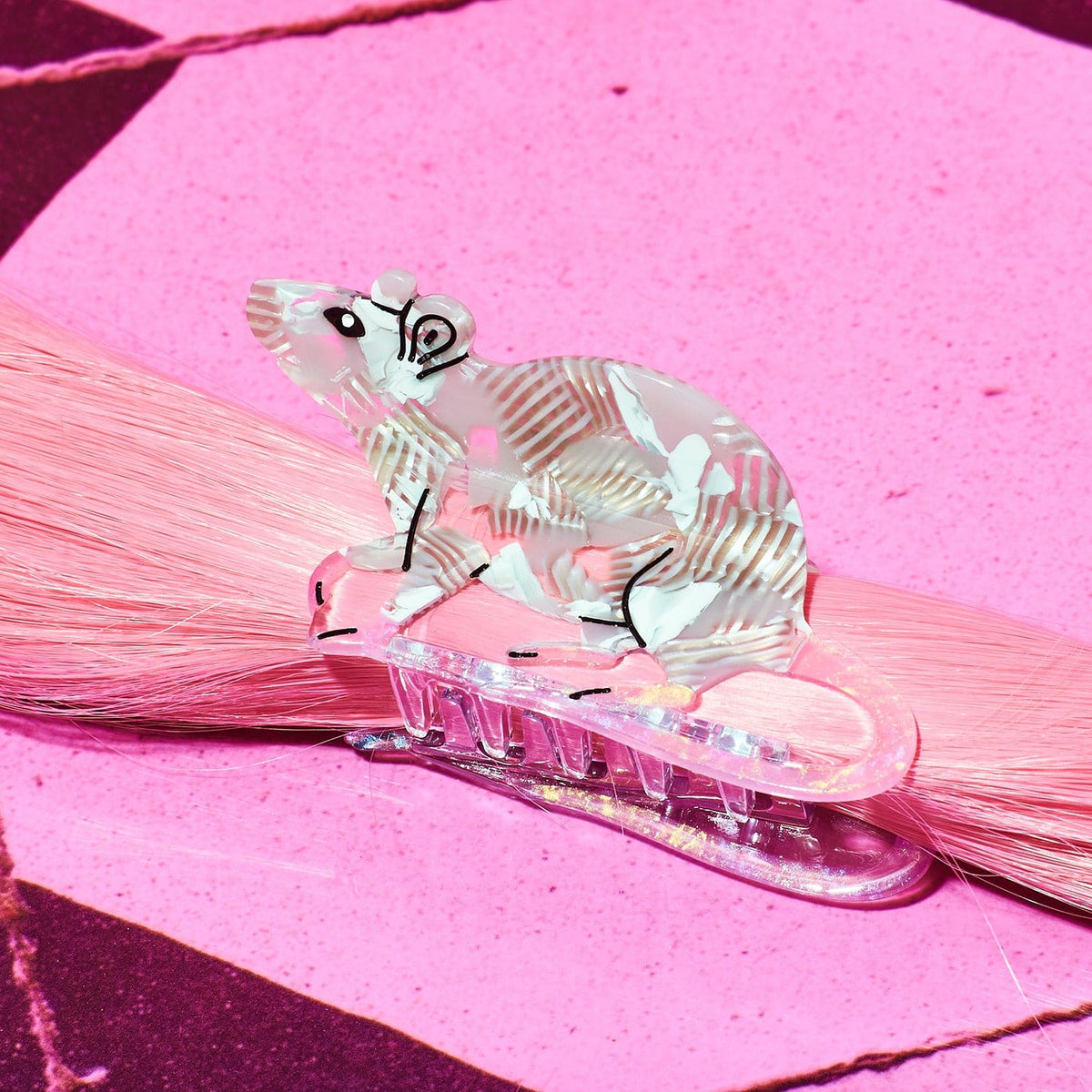 Friends Nyc Rat Hair Claw Cute Hair Clip - Exclusive