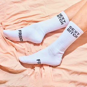 Friends Nyc Sexy Bitch Tube Socks Cute Socks - Fun - Funny