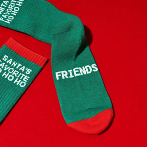 Friends Nyc Tube Socks Fn Santa’s Favorite Ho Christmas