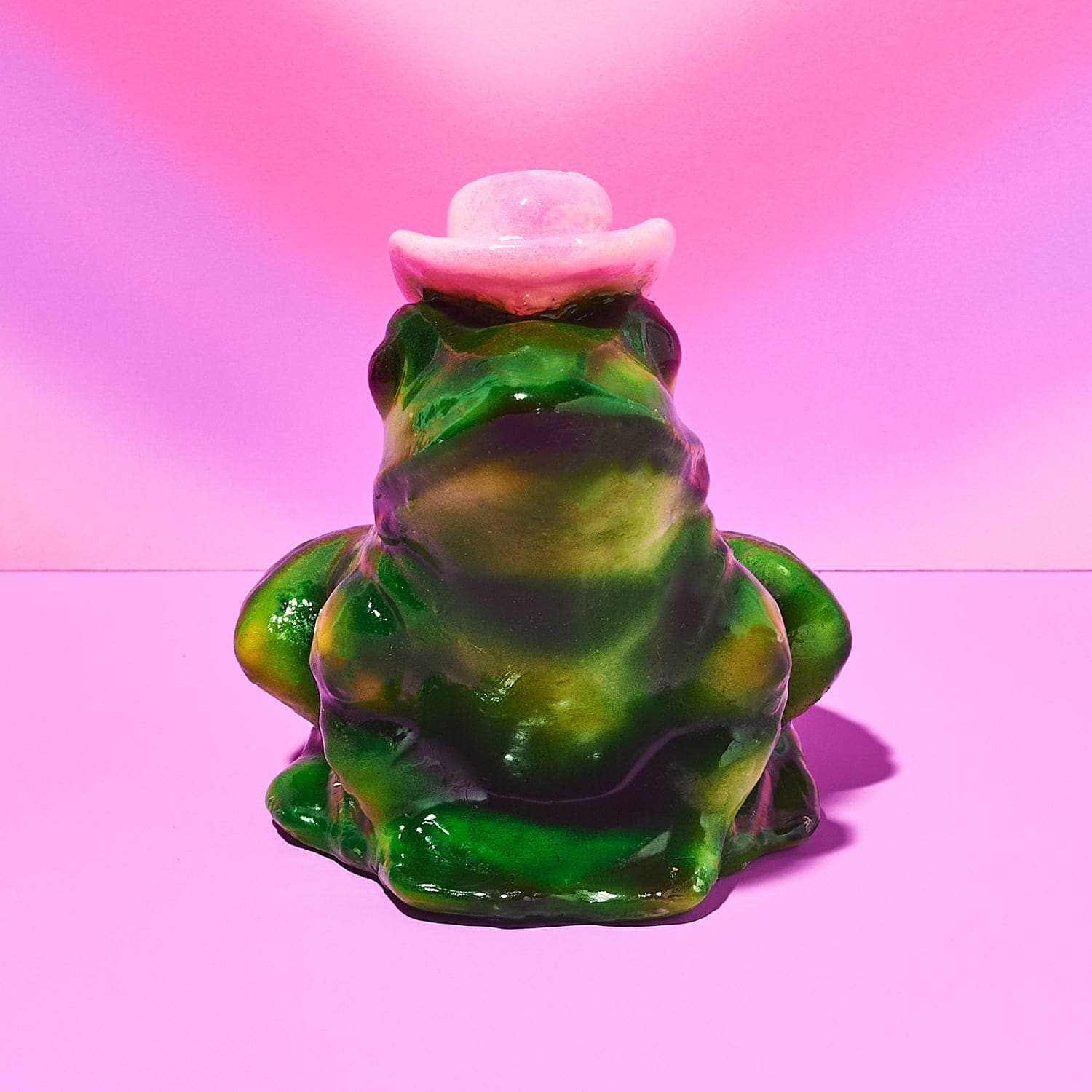 Frog With Cowboy Hat Candle Exclusive 1192 Candle - Fake