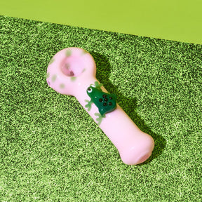 Frog Pipe Pink Hand Pipe Smoke Shop Smoking Accessories