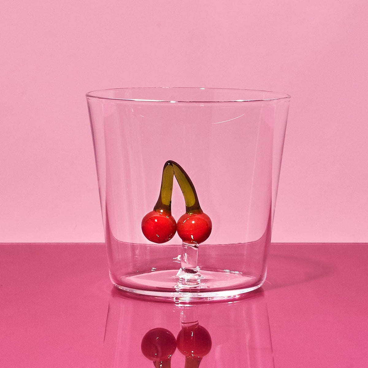 Fruit Tumbler Glass Cherry - Drink - Drinkware - Fake Food