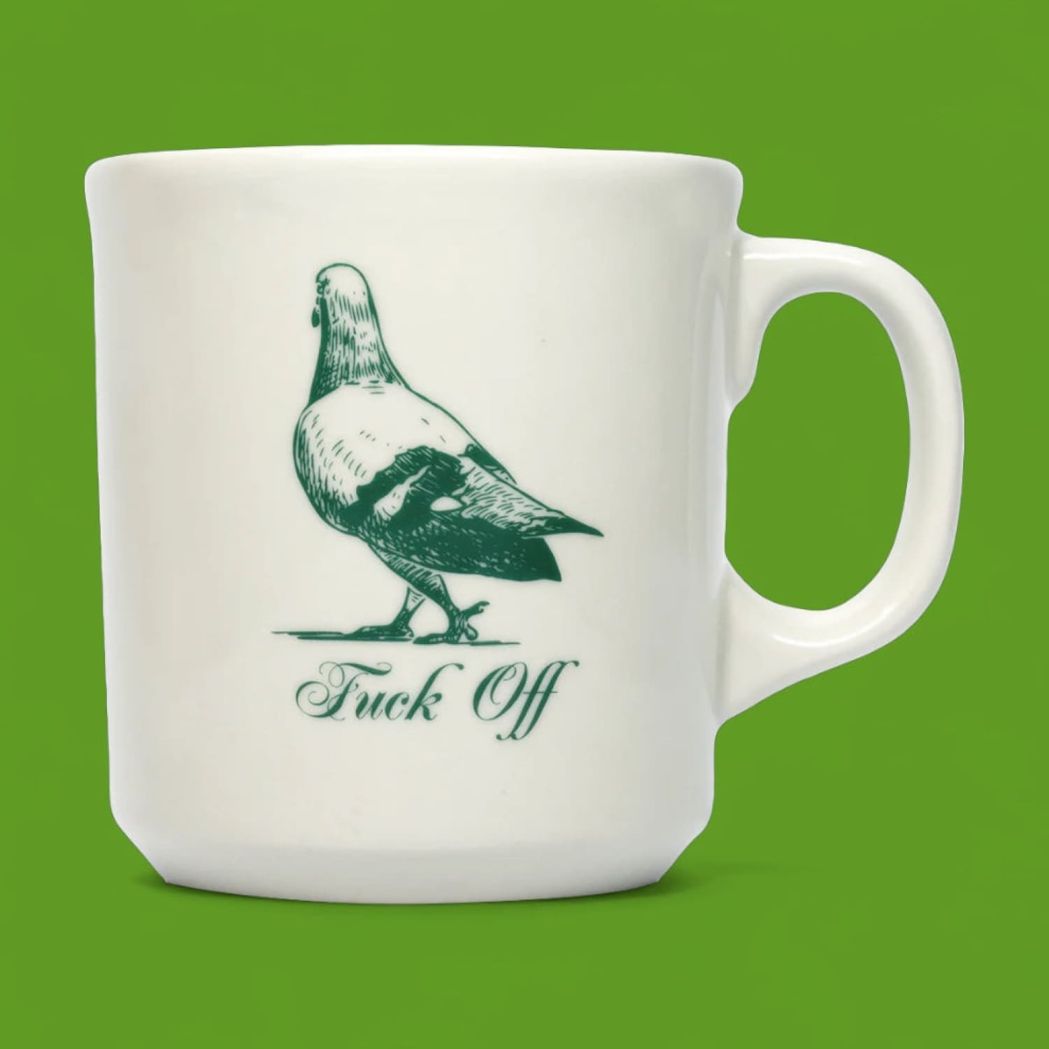 Fuck Off Pigeon Mug | Friends NYC Brooklyn, NY