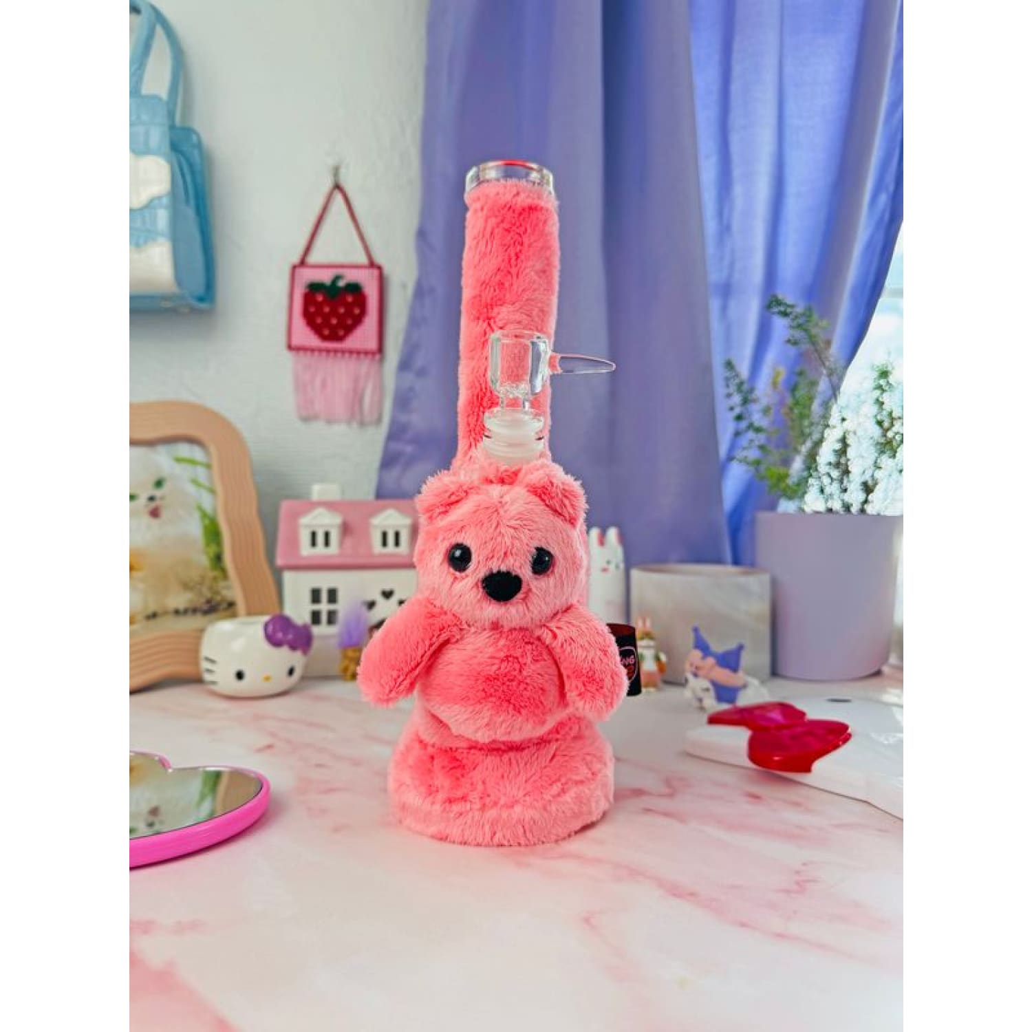 Furry Friend Teddy Bong Aesthetic Bong - Done