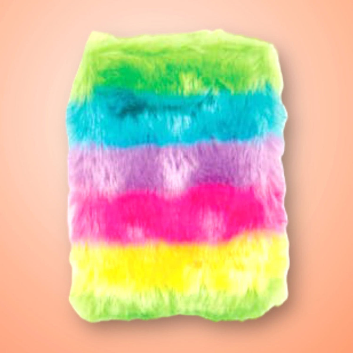 Furry Rainbow Memo Notebook Fuzzy - Notebook - Pride -
