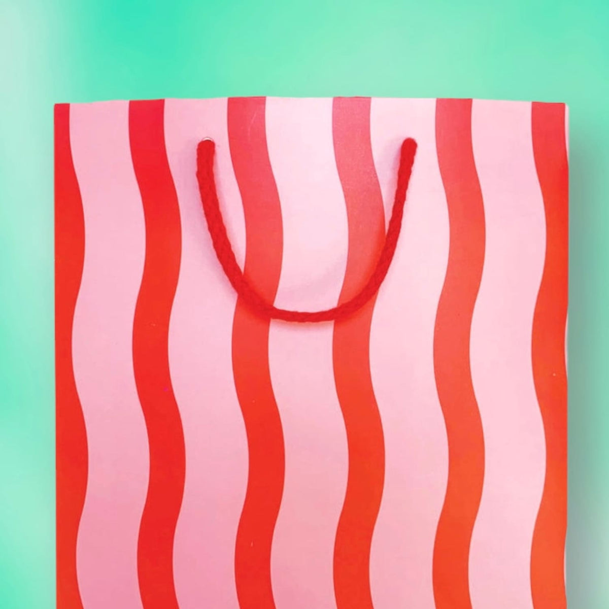 Fussy Stripe Gift Bag Birthday Gifts - For Mom - Gift Bag