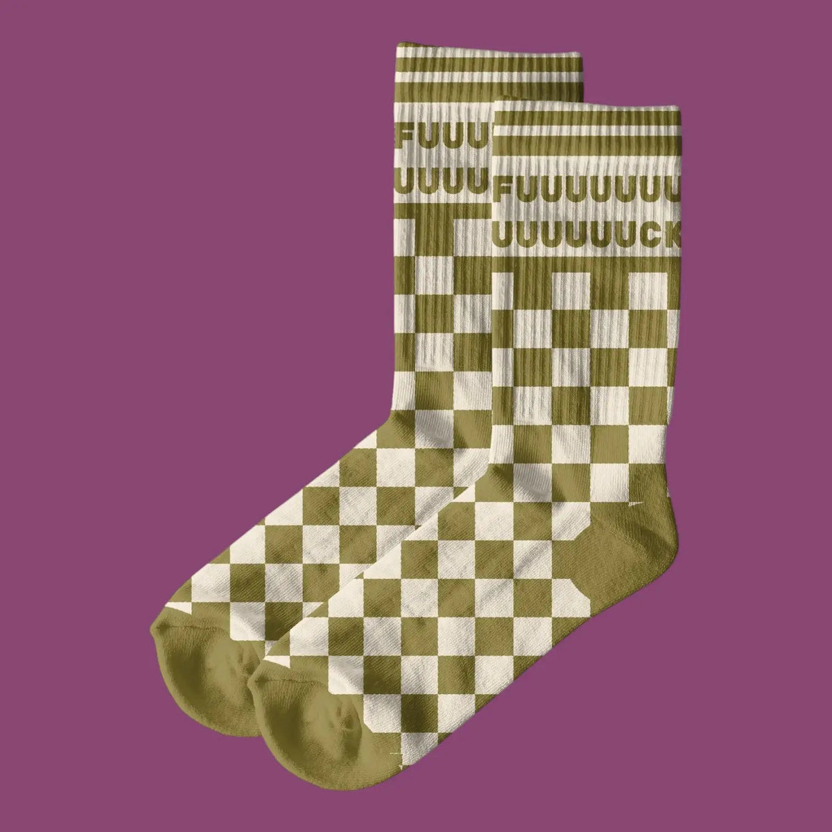 Fuuuuuuck Socks Funny Crew - Novelty Gift | Friends Nyc