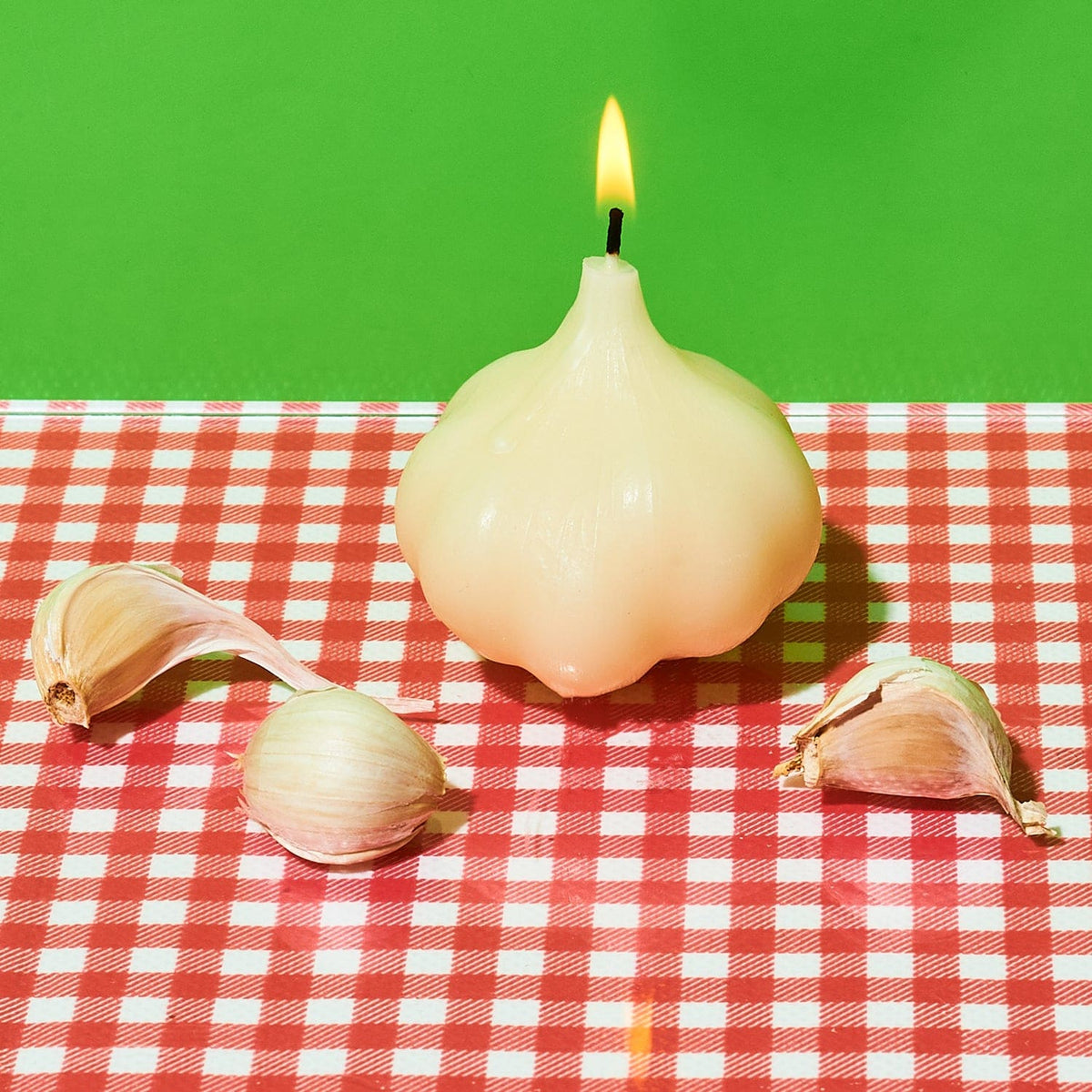 Garlic Candle - Food Novelty Tobesent Web0224