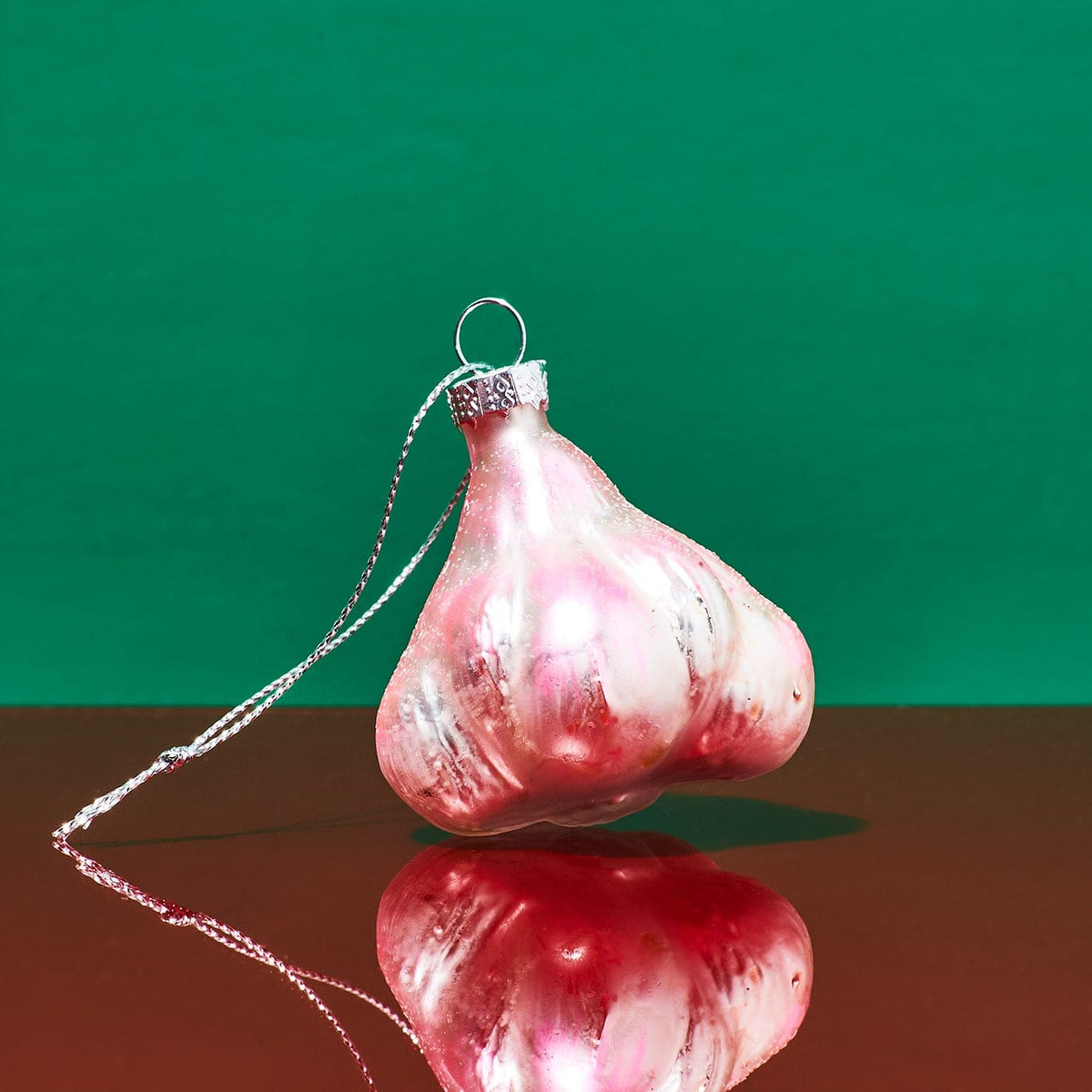 Glass Garlic Ornament Fake Food - Onsite24 - Ornament2024