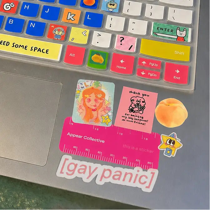 Gay Panic Sticker Sss | Friends Nyc Brooklyn Ny