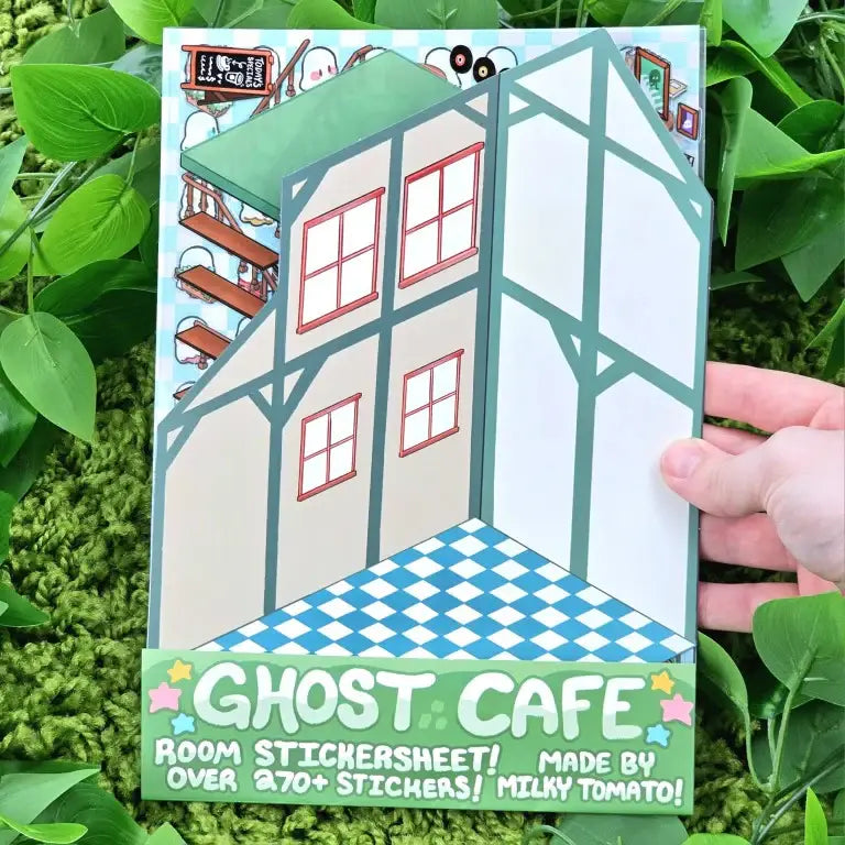 Ghost Cafe Room Sticker Activity Sheet | Friends Nyc
