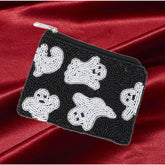 Ghost Halloween Coin Purse Bag - Ghost - Halloween23 -
