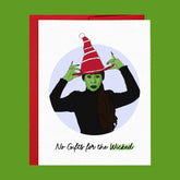 No Gifts for the Wckd Holiday Card Christmas - Card - Cards
