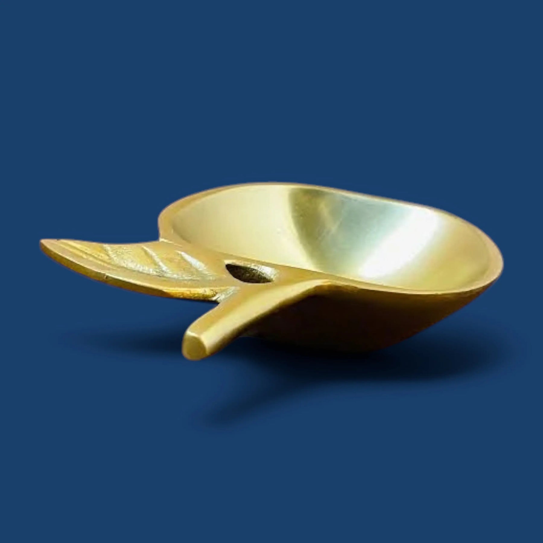 Gilded Apple Bowl Gold | Friends Nyc Brooklyn Ny