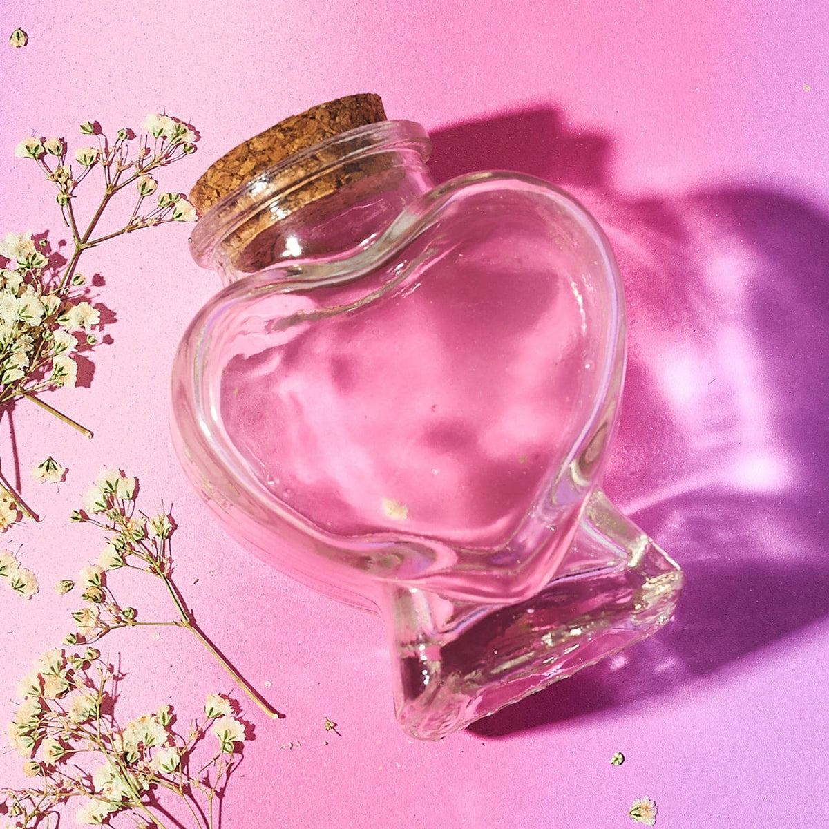 Glass Heart Jar Dadday - Glass Jar - Home Accent - Decor