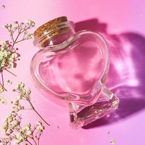 Glass Heart Jar Dadday - Glass Jar - Home Accent - Decor