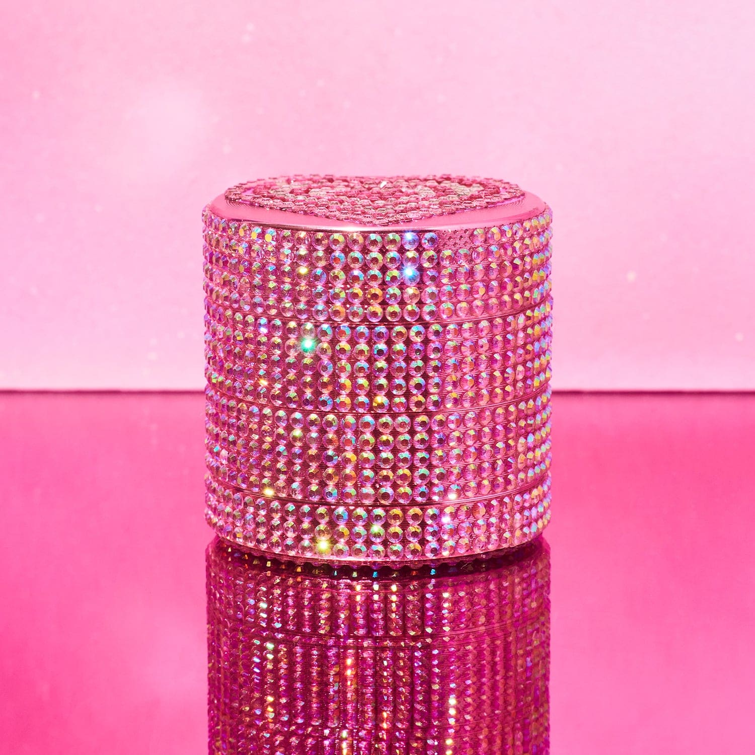 Glitter 4 Piece Grinder 40mm Heart Cute Grinder Smoke Shop