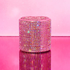Glitter 4 Piece Grinder 40mm Heart Cute Grinder Smoke Shop