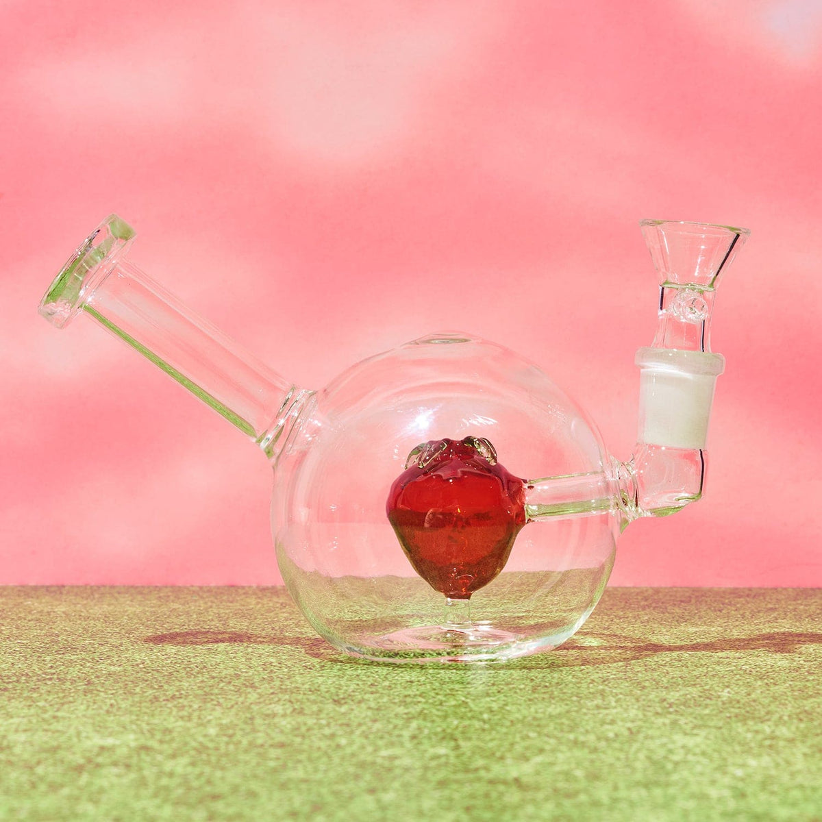 Globe Bong Strawberry Cgp25328 Aesthetic Bong Smoke
