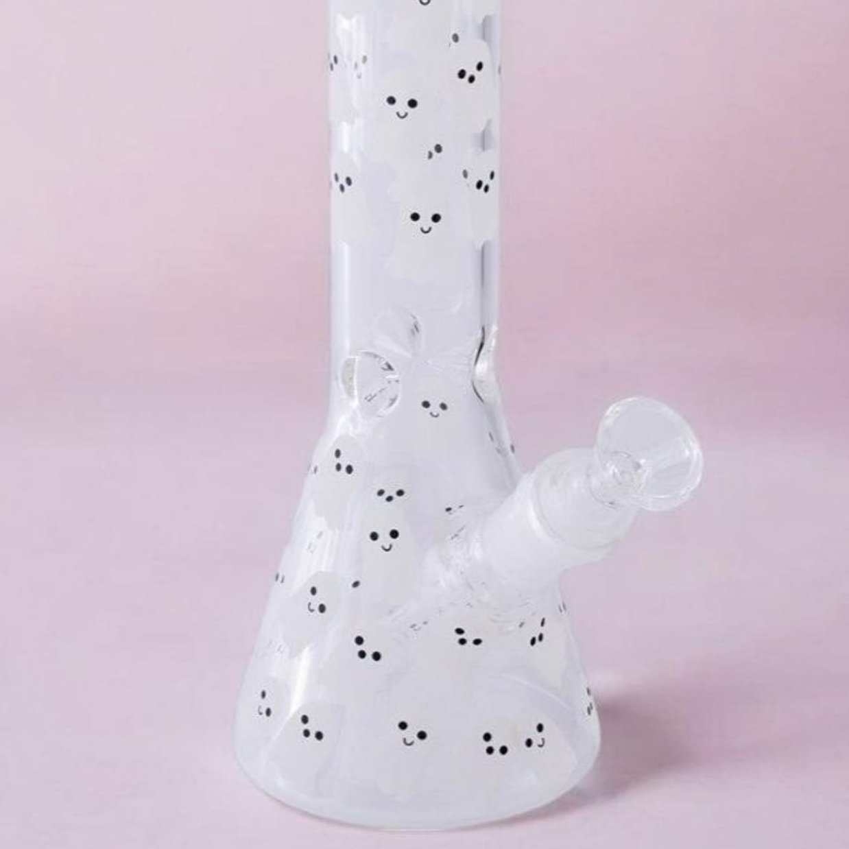 Glow in the Dark Ghost Bong Aesthetic Bong - Beaker - Ghost