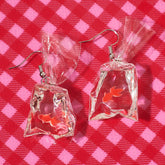 Goldfish In a Bag Earrings Groupbycolor - Lol - Novelty