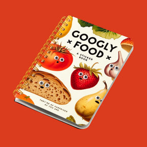 Googly Food Sticker Book | Friends Nyc Brooklyn Ny