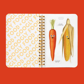 Googly Food Sticker Book | Friends Nyc Brooklyn Ny