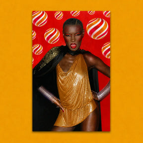 Grace Jones Postcard Aw | Friends Nyc Brooklyn Ny