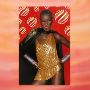Grace Jones Postcard Aw | Friends Nyc Brooklyn Ny