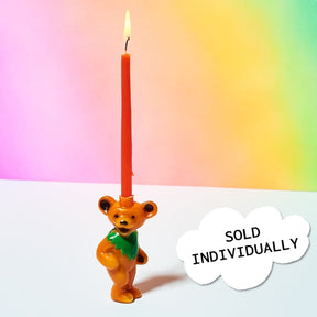 Grateful Dead Bears Candle Holder Artist Made - Birthday