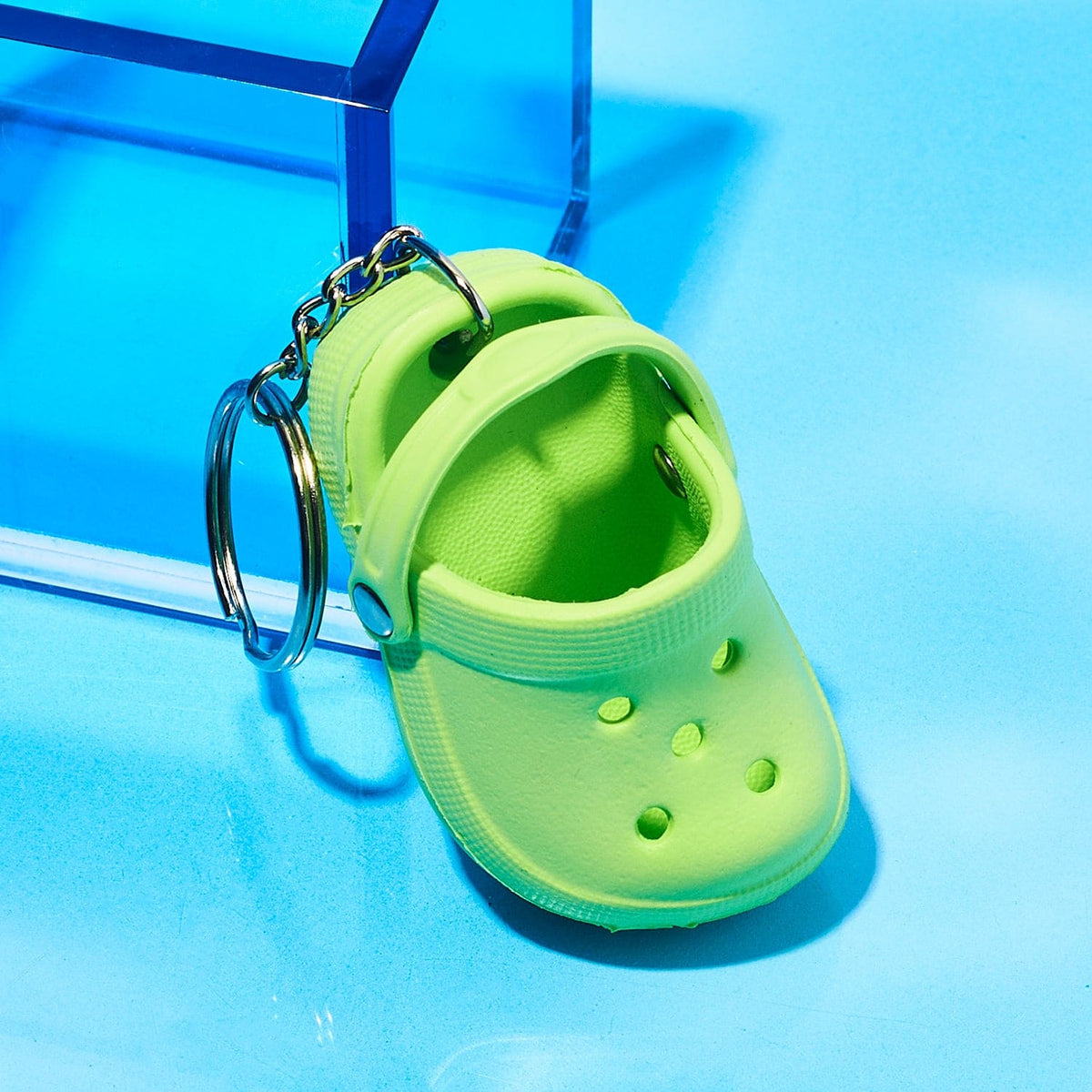 Croc factory keychain