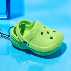 Green Croc Keychain Croc - Keychain - Funny - Groupbycolor -