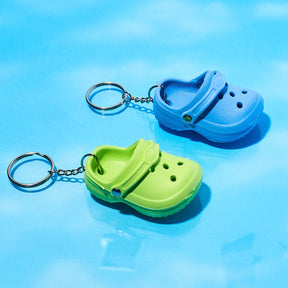 Green Croc Keychain Croc - Keychain - Funny - Groupbycolor -